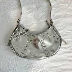Silver Women's Bag